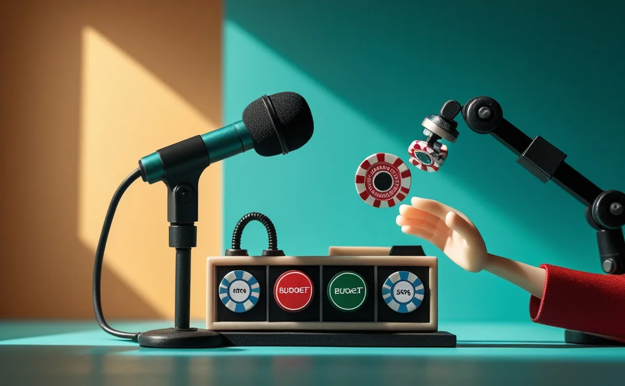 Miniatuur diorama-illustratie bij artikel 'AI-agents beheren straks je advertentiebudget zelf — wat adpaq's MCP-server voor MKB betekent'