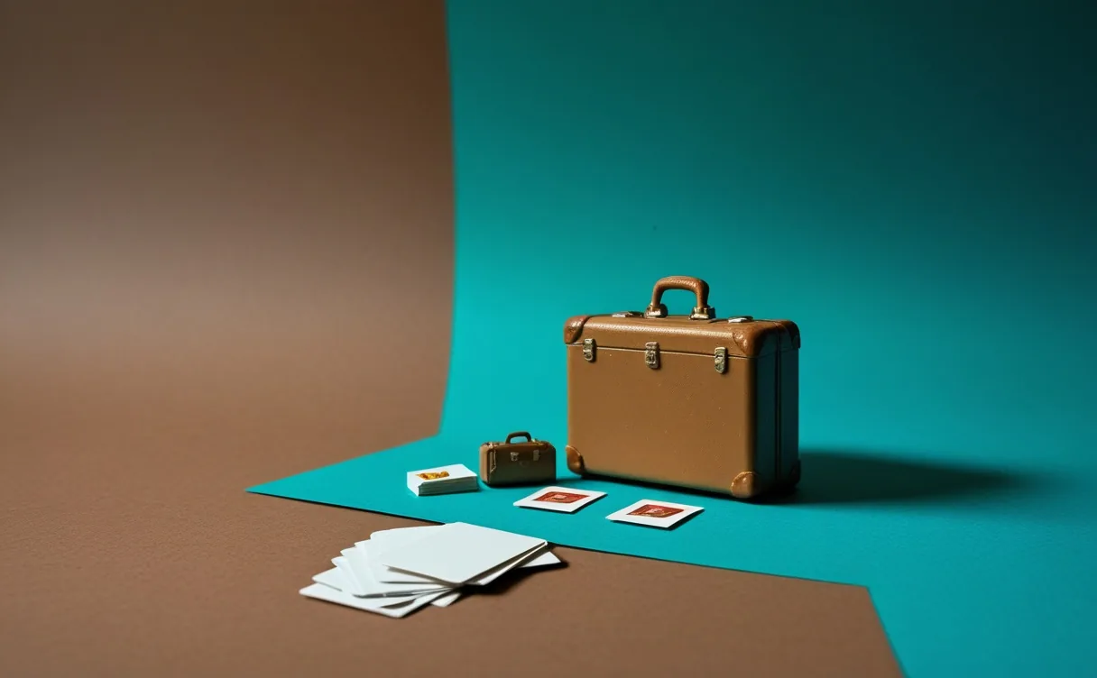 Miniatuur diorama-illustratie bij artikel 'Away.ai boekt je reis in minuten — en verandert hoe klanten je vinden'