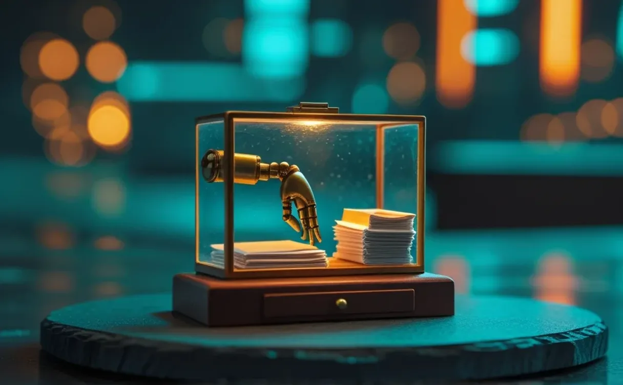 Miniatuur diorama-illustratie bij artikel 'Claude Cowork: wat is het en hoe gebruik je het? (2026)'