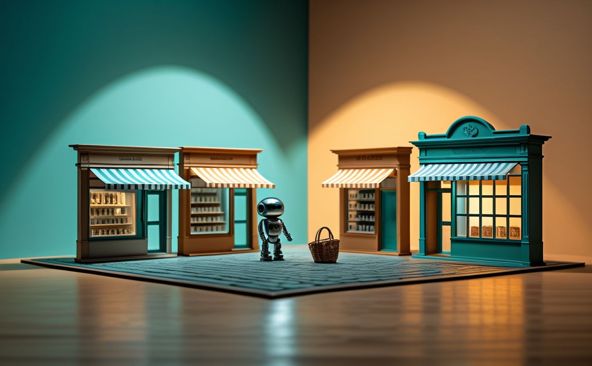 Miniatuur diorama-illustratie bij artikel 'Europese AI-apps in 2026: vijf alternatieven voor ChatGPT en Claude'