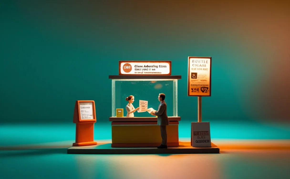 Miniatuur diorama-illustratie bij artikel 'Google's Ask Ad Manager: wat het is en wat het MKB ermee kan'