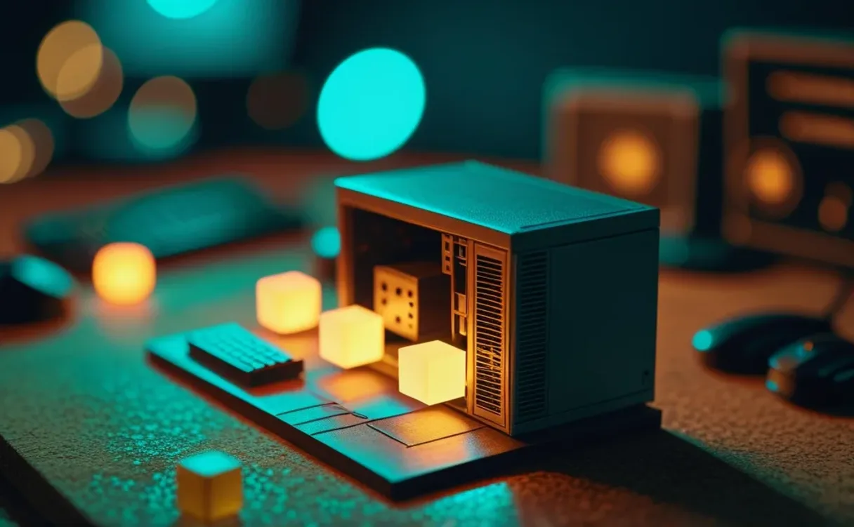 Miniatuur diorama-illustratie bij artikel 'Ollama op Windows: lokale AI draaien op je pc (complete gids)'
