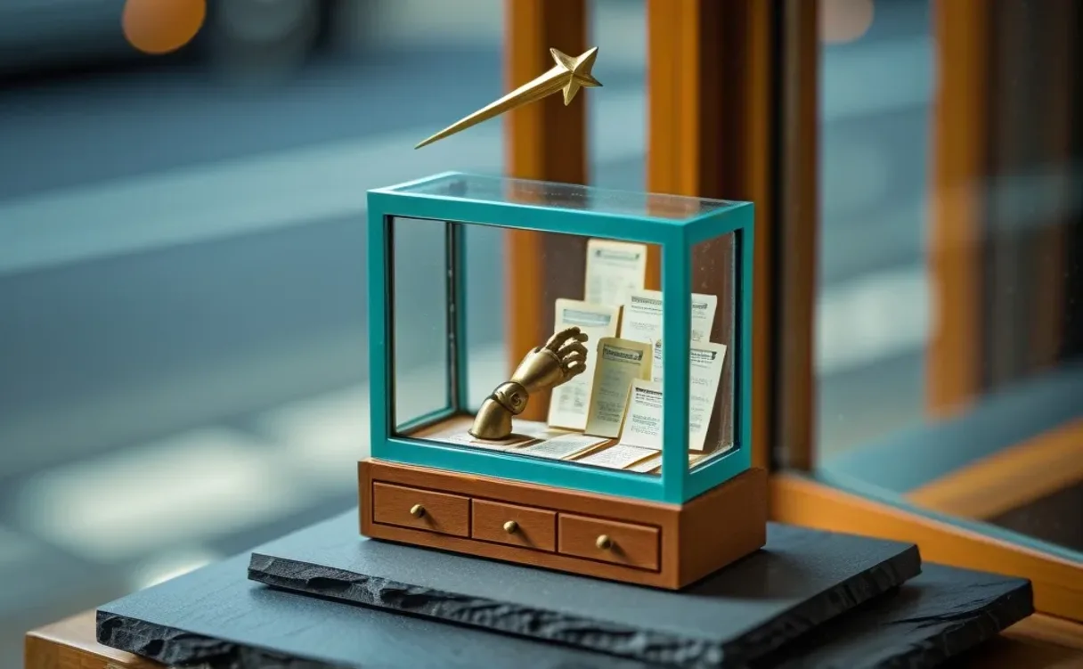 Miniatuur diorama-illustratie bij artikel 'Perplexity Comet: de AI-browser uitgelegd (2026)'