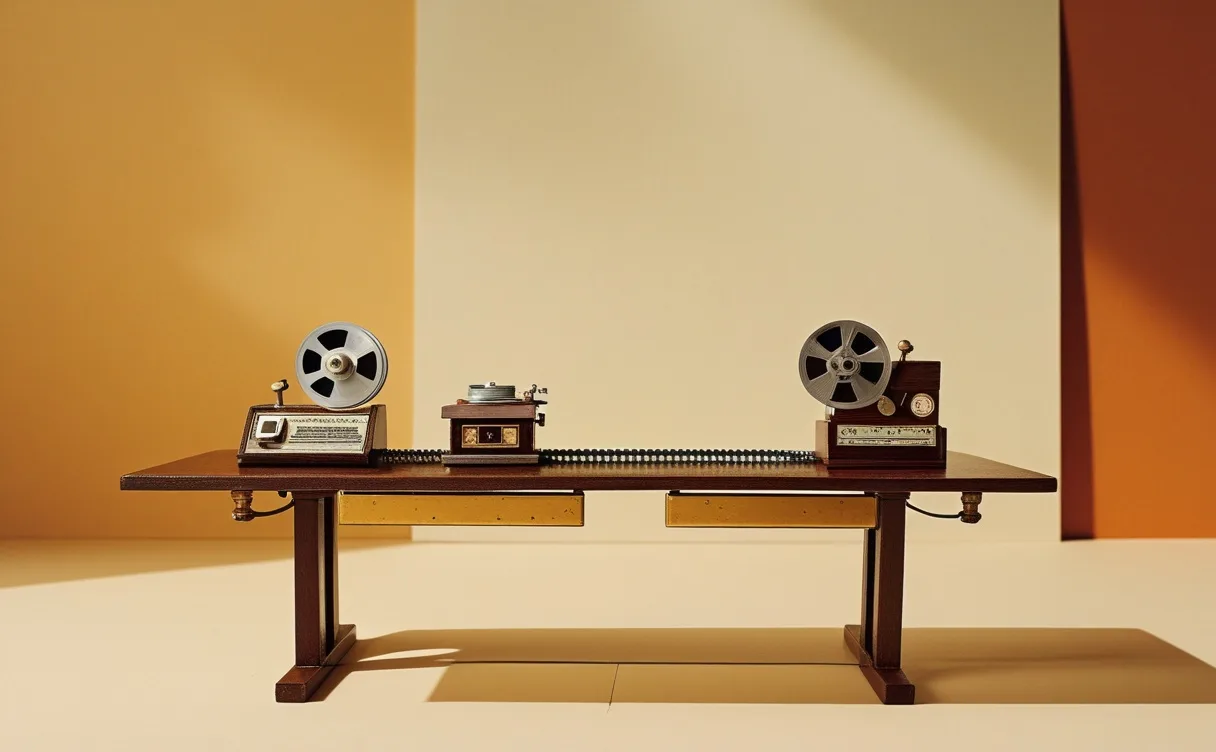 Miniatuur diorama-illustratie bij het nieuws over de lancering van de Zoom AI Productivity Suite